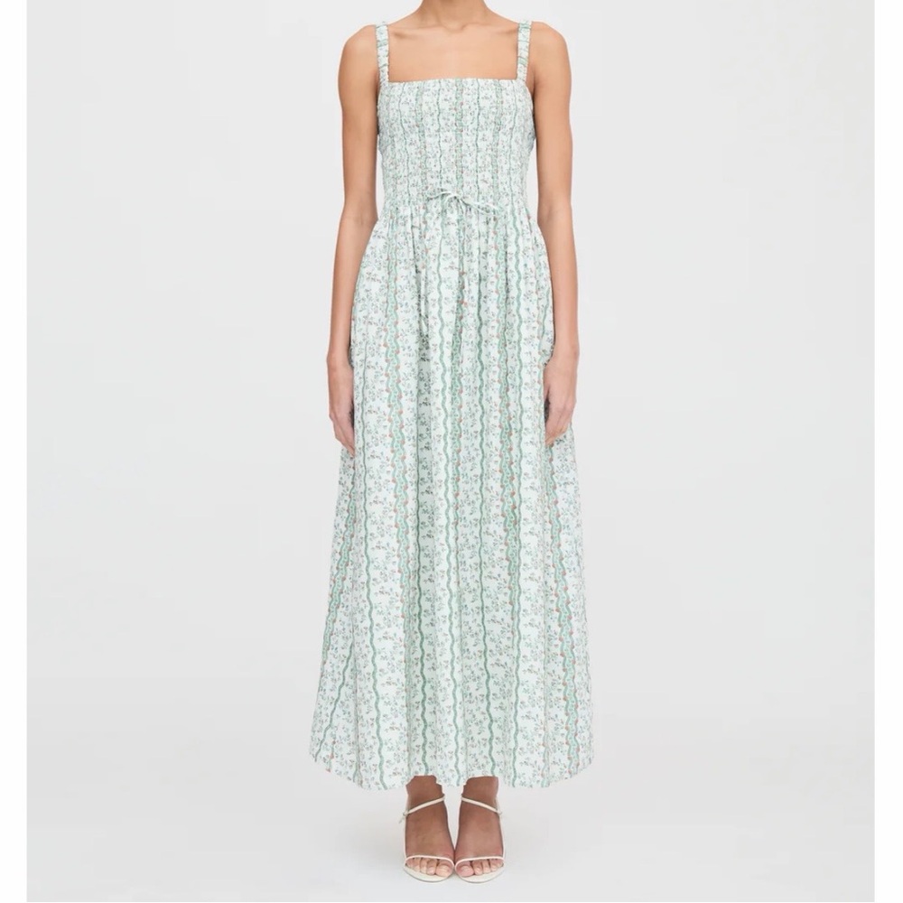 Hill House Anita Nap Maxi Dress in Provence Stripe